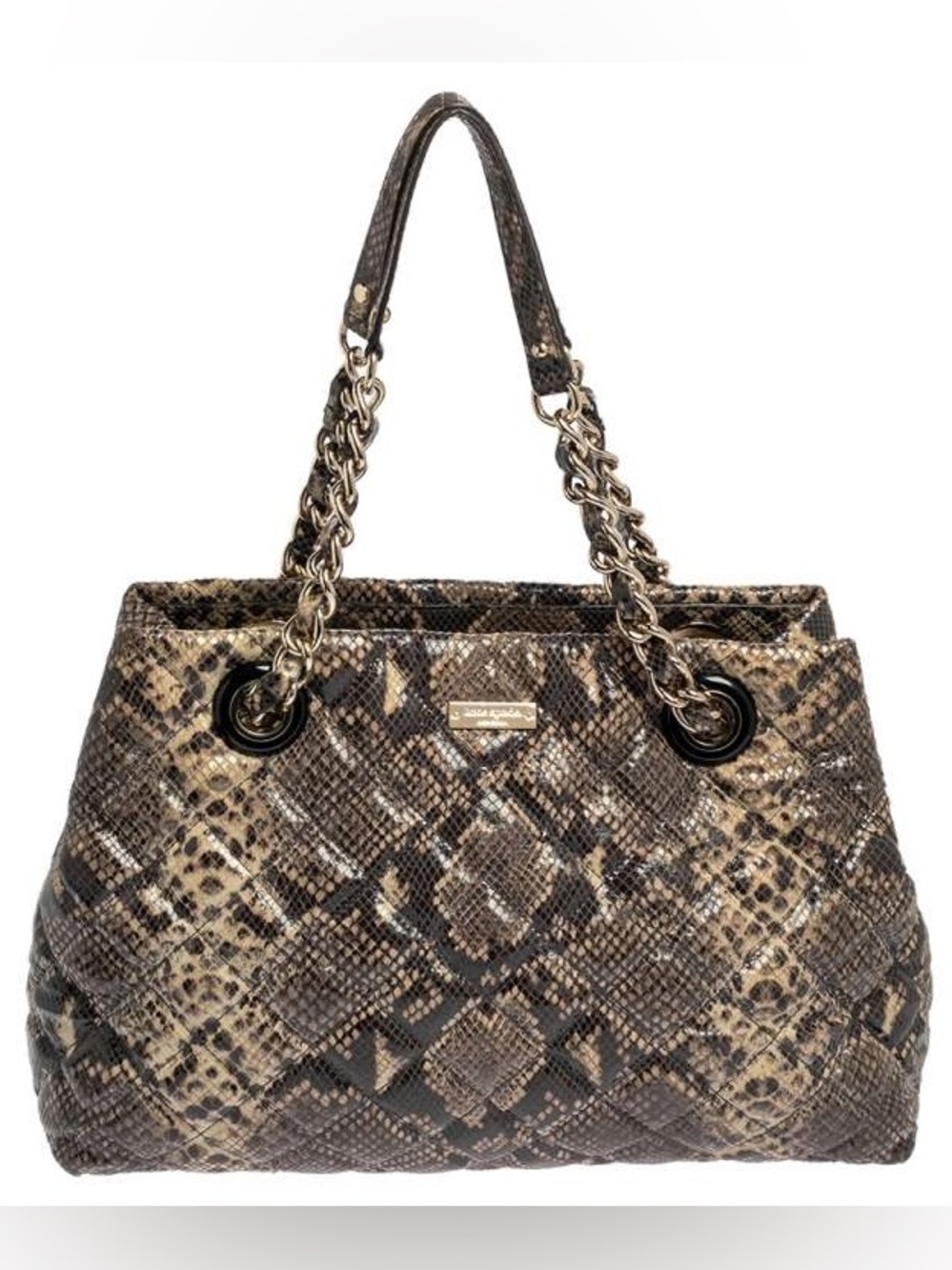 Kate Spade
Kate Spade Multicolor Quilted Python Embossed Leather Maryanne Should